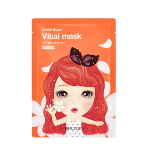 Маска для лица тканевая питательная Vital Mask, 25 г The Orchid Skin 8809412862303