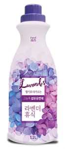 High Enrichment Fabric Softener Lavender Кондиционер концентрат для белья с ароматом лаванды 1,2л. B&D 8809361310986