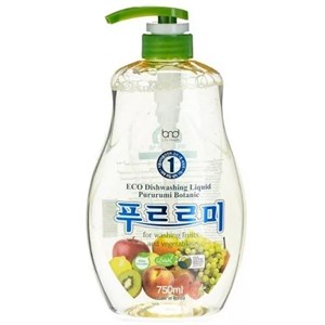 Pururumi Botanic 750ML Эко средство для мытья посуды, овощей и фруктов B&D 8809361310115