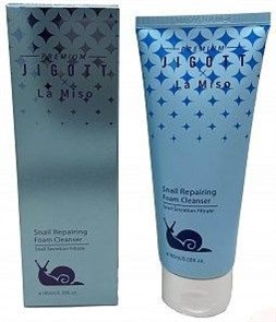 Premium Jigott&La Miso Восстанавливающая пенка для умывания с муцином улитки 180мл К872