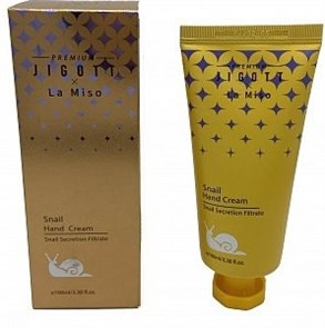 Premium Jigott&La Miso Крем для рук с муцином улитки 100 мл К874