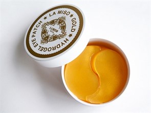 LA MISO Гидрогелевая маска с частицами золота для кожи вокруг глаз УТ241
