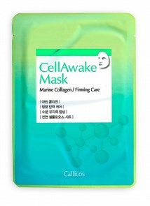 Callicos CellAwake Подтягивающая маска для лица с морским коллагеном 8809397061241