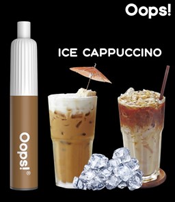 Одноразовый электронный испаритель Oops! 1200 Ice Cappuccino 6974400203856