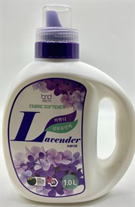 Кондиционер для белья GIEL концентрированный с ароматом лаванды / GIEL Fabric Softener Lavender 1 л. 8809361312249