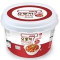 Hot&Spicy Topokki (rice cake)/ Токпокки Остро-пряный (рисовые палочки с соусом), стакан 180г 3667 - фото 11154