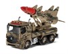 Военная машина-конструктор 2 ракеты фрикционная свет звук 1:12 28см Funky toys FT61167 FT61167 - фото 7634