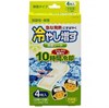 Пластырь охлаждающий 5х12 см, 4 шт. Kiyou Jochugiku 4971902921198 - фото 8819